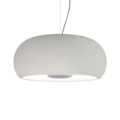 MARSET Vetra lámpara colgante LED, Ø 43 cm, blanco