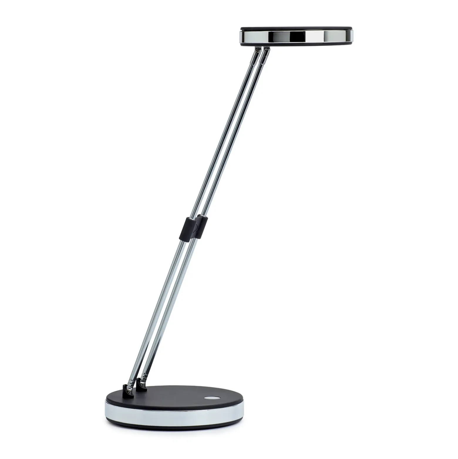 MAULpuck Lámpara de mesa LED, brazo telescópico, negro