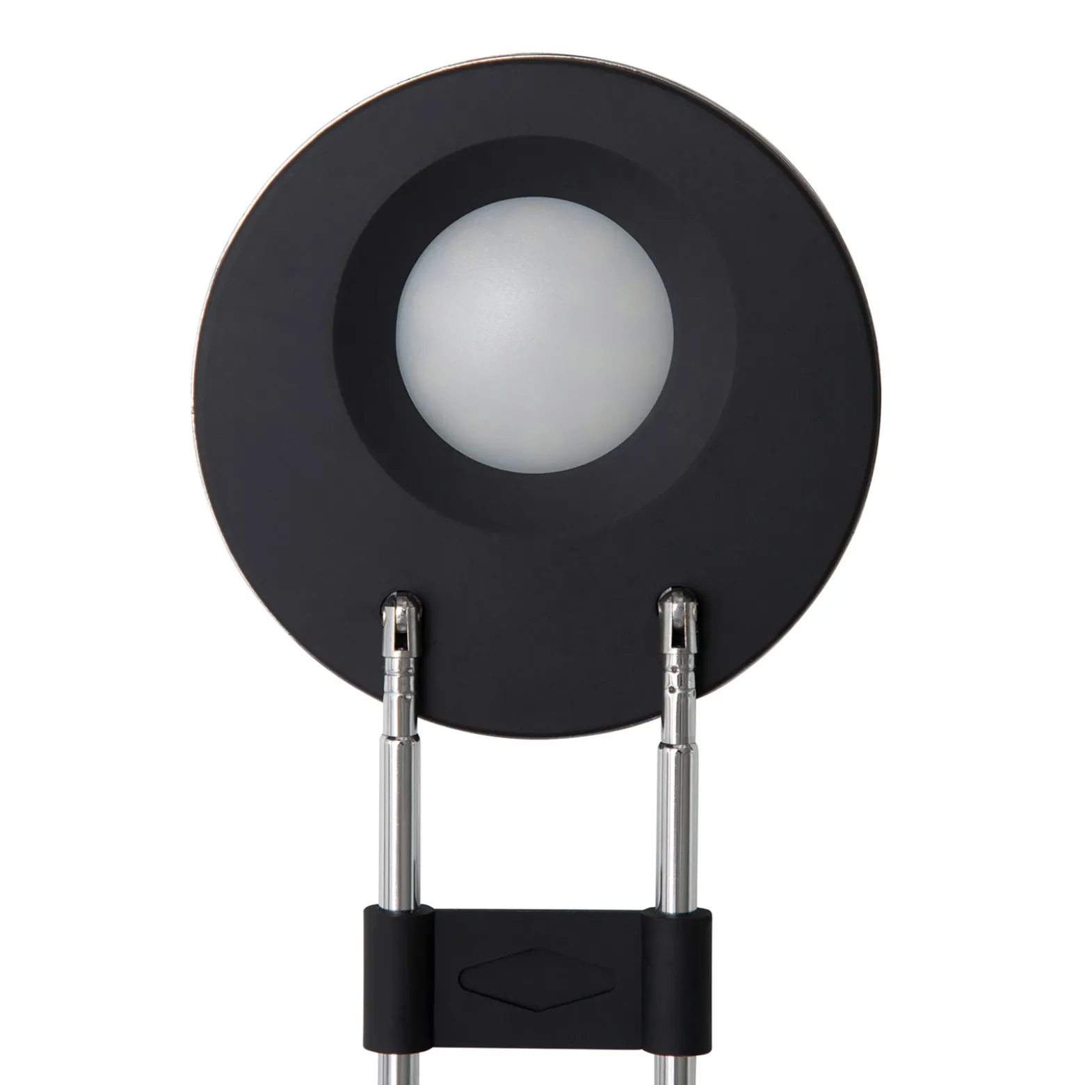 MAULpuck Lámpara de mesa LED, brazo telescópico, negro