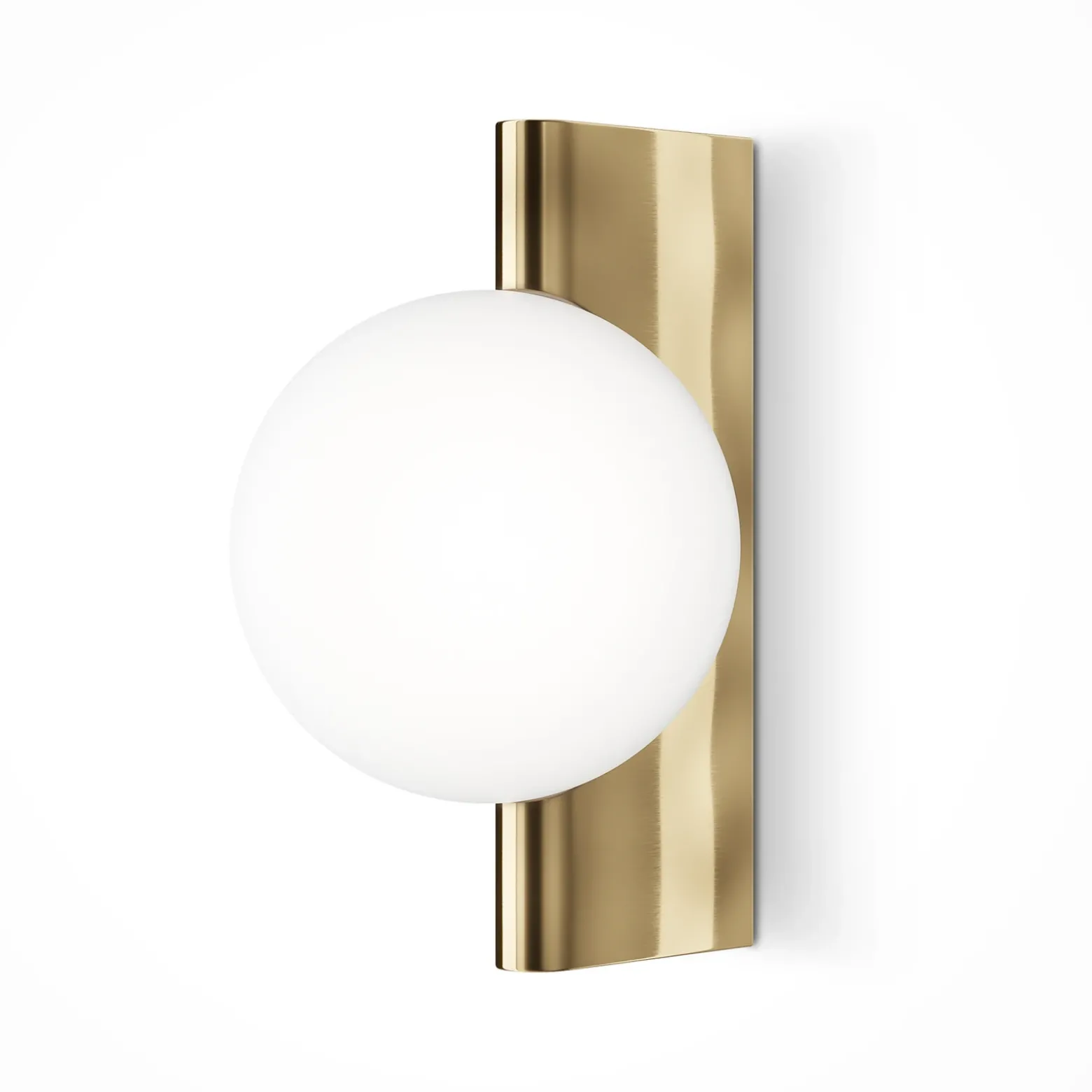 Maytoni aplique de pared Avant-garde latón cristal/metal altura 30 cm