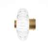 Maytoni aplique de pared LED Amuleto, redondo, Ø 18 cm, transparente /