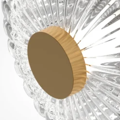 Maytoni aplique de pared LED Amuleto, redondo, Ø 18 cm, transparente /