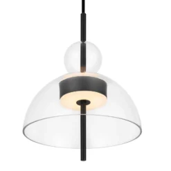 Maytoni Bangkok, forma esférica, transparente, Ø 25 cm, vidrio