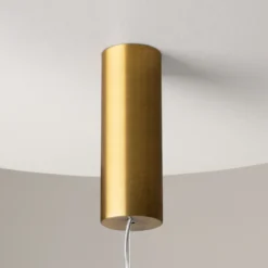Maytoni Cosmo lámpara colgante LED, latón, longitud 98 cm, cristal