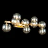 Maytoni Dallas aplique con 9 esferas de vidrio oro