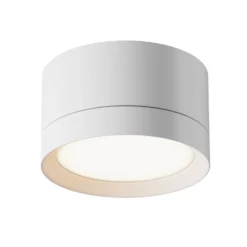 Maytoni downlight Hoop, blanco, altura 5 cm, Ø 8,5 cm, aluminio, GX53