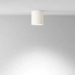 Maytoni downlight Hoop, blanco, altura 10 cm, Ø 8,5 cm, aluminio GX53