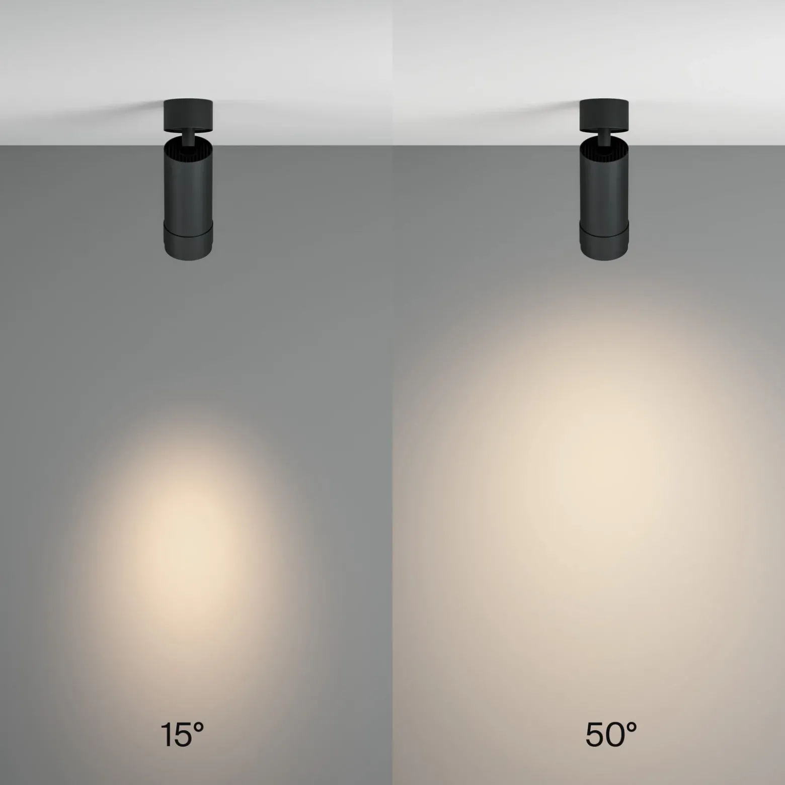 Maytoni Downlight LED Focus Zoom, negro, 4.000 K, giratorio