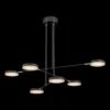 Maytoni Fad LED pantallas giratorias 6 luces