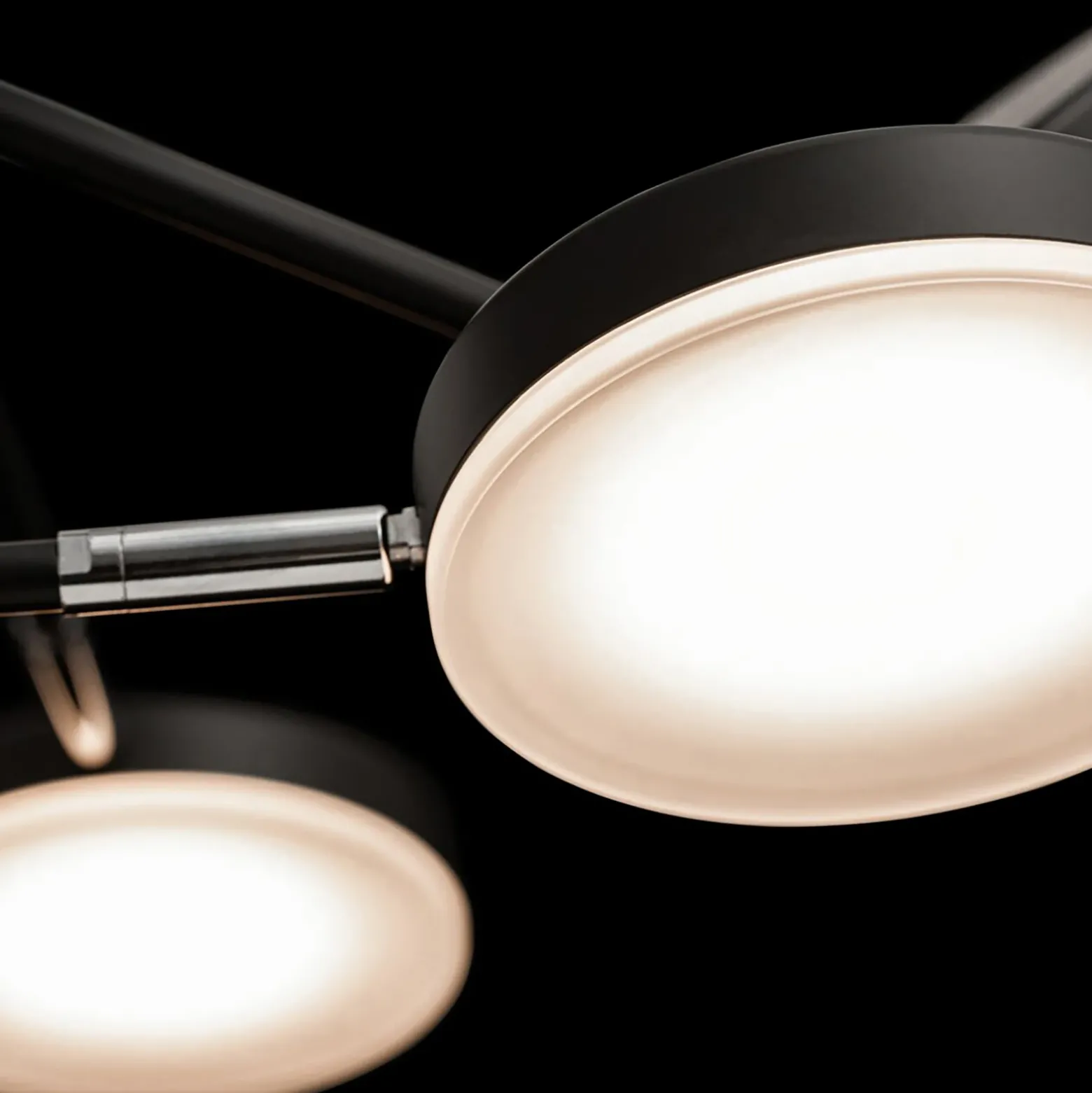 Maytoni Fad LED pantallas giratorias 6 luces