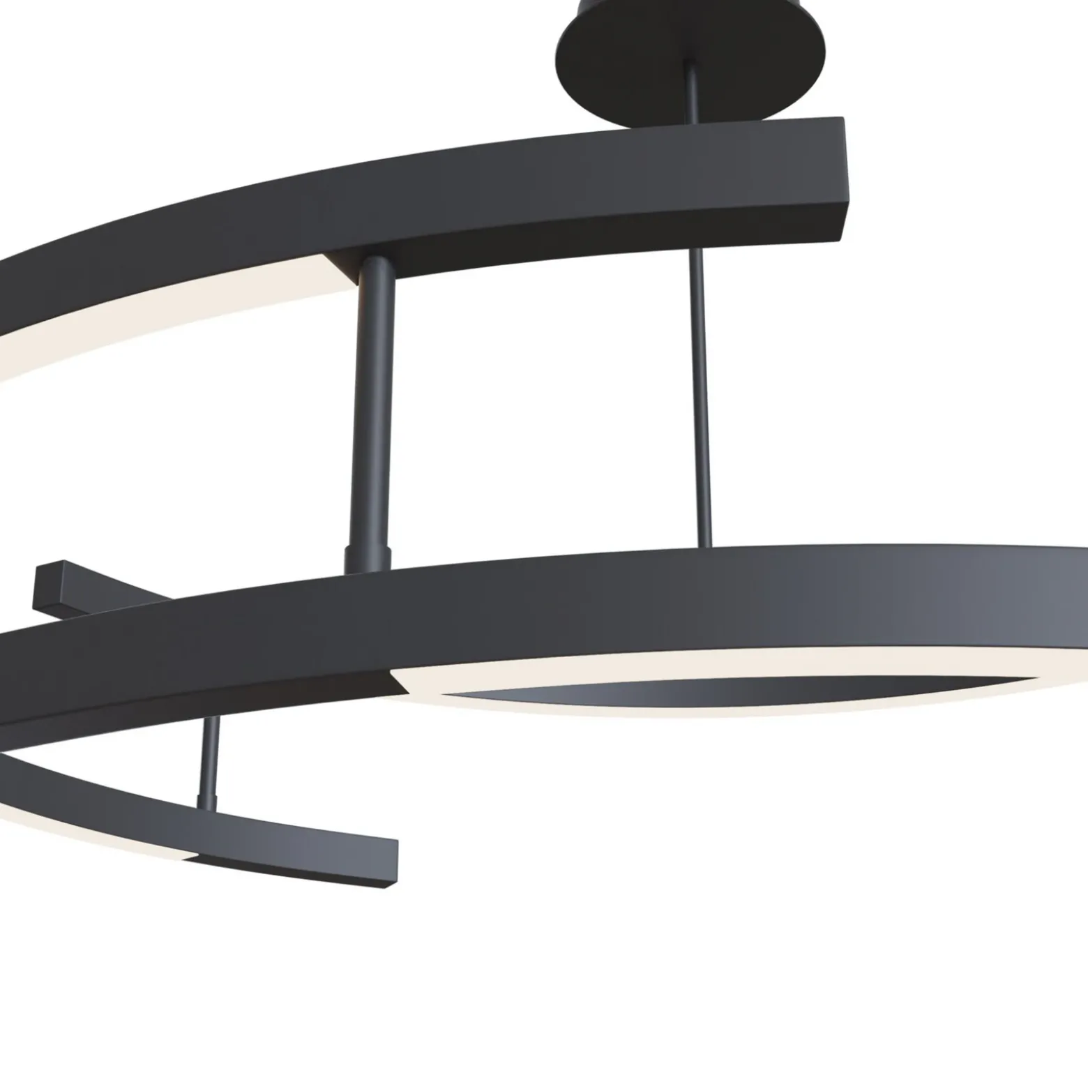 Maytoni Line lámpara colgante LED redondo, 4.000 K