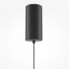 Maytoni lámpara colgante LED El, Ø 35 cm, negro, aluminio