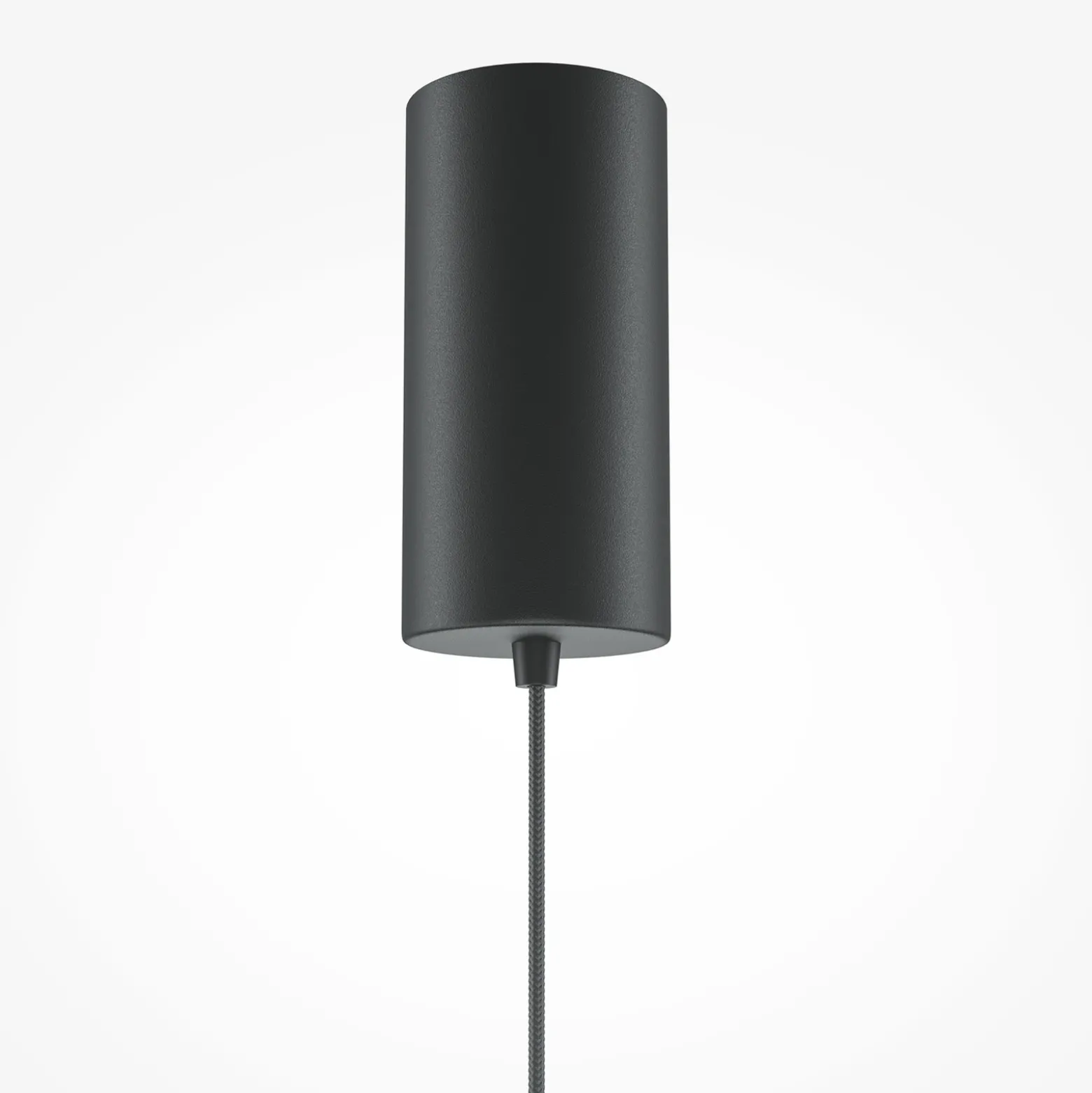 Maytoni lámpara colgante LED El, Ø 35 cm, negro, aluminio