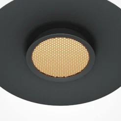Maytoni lámpara colgante LED El, Ø 35 cm, negro, aluminio