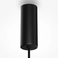 Maytoni lámpara colgante LED Gerhard, negra, Ø 30 cm, metal