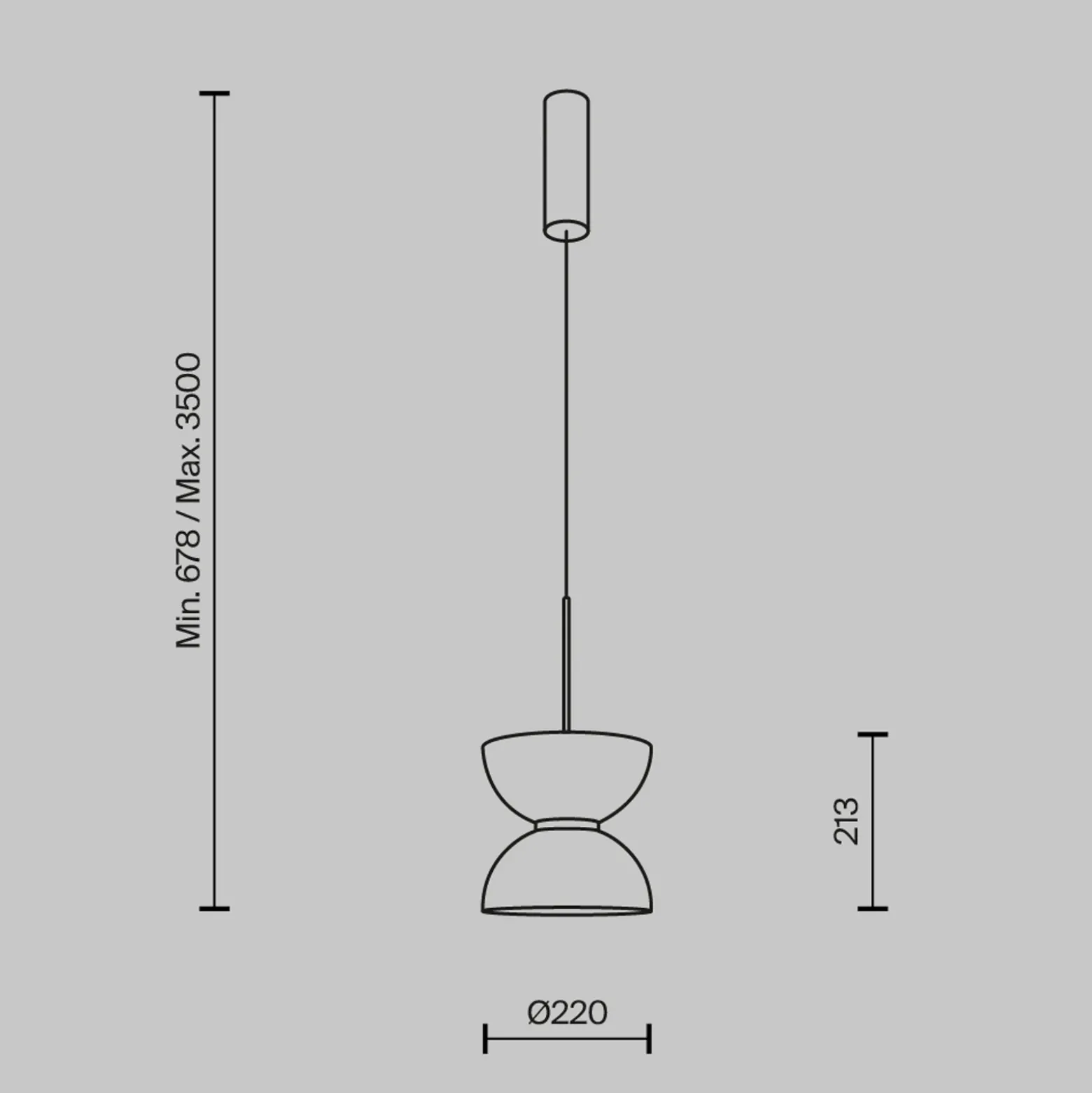Maytoni lámpara colgante LED Kyoto, blanca, Ø 22 cm, cristal, metal
