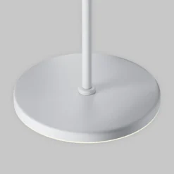 Maytoni lámpara colgante LED Plato, blanca, Ø 18,5 cm, aluminio