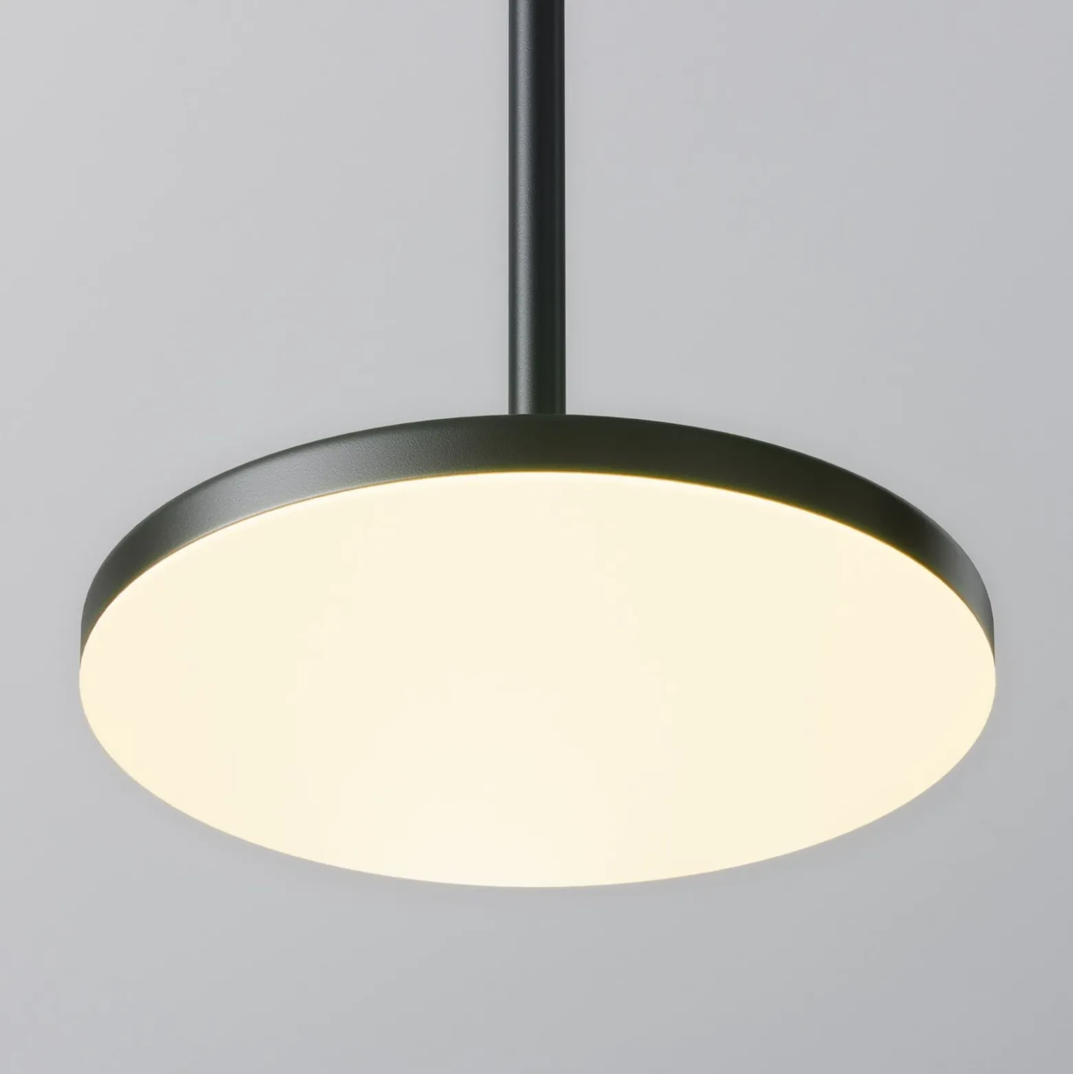 Maytoni lámpara colgante LED Plato, negra, Ø 18,5 cm, aluminio