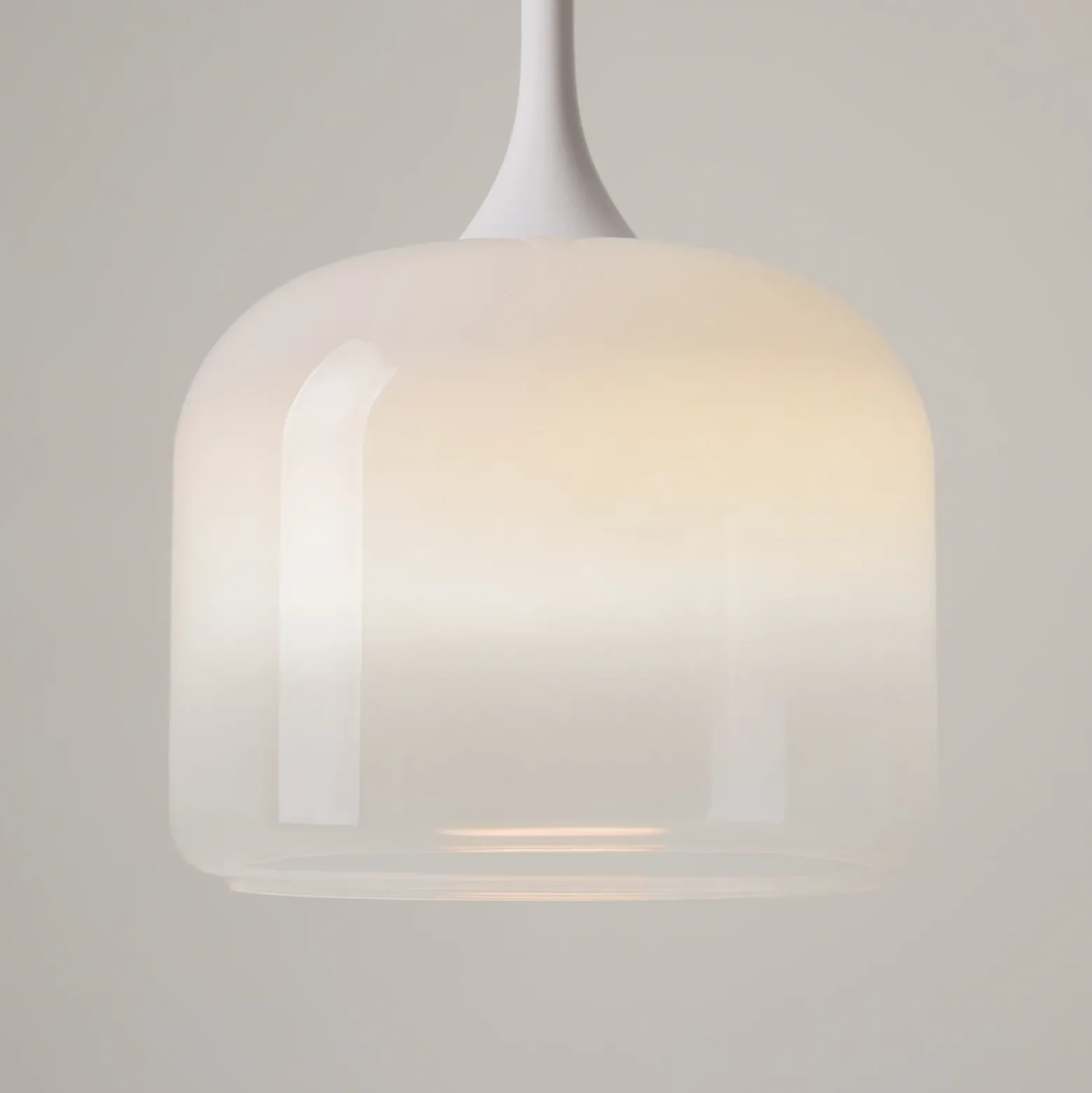 Maytoni Lámpara colgante LED Spirito, blanco, cristal/metal, Ø 26 cm