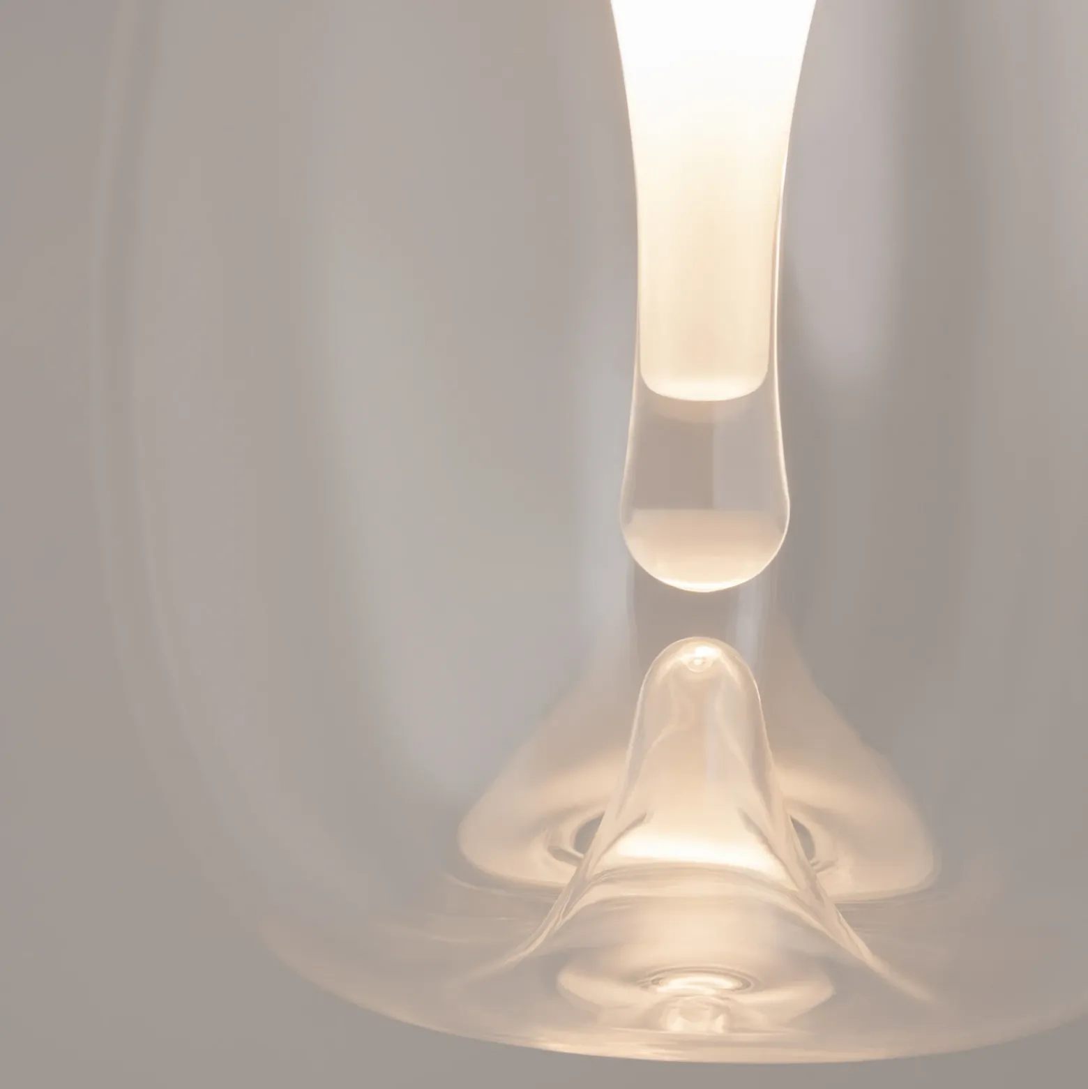 Maytoni lámpara colgante LED Splash, transparente, Ø 20 cm, cristal