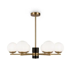 Maytoni Lámpara colgante Marble, 6 luces