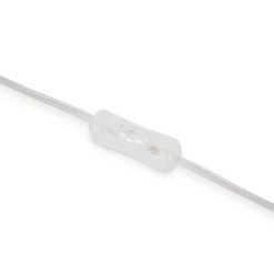 Maytoni lámpara de mesa LED Kyoto, blanca, altura 46 cm, mármol