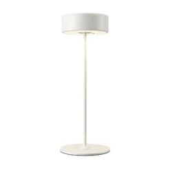 Maytoni Lámpara de mesa LED recargable AI Collaboration, aluminio, blanco