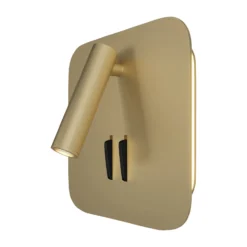 Maytoni los 176 aplique LED, 3.000K, angular, oro