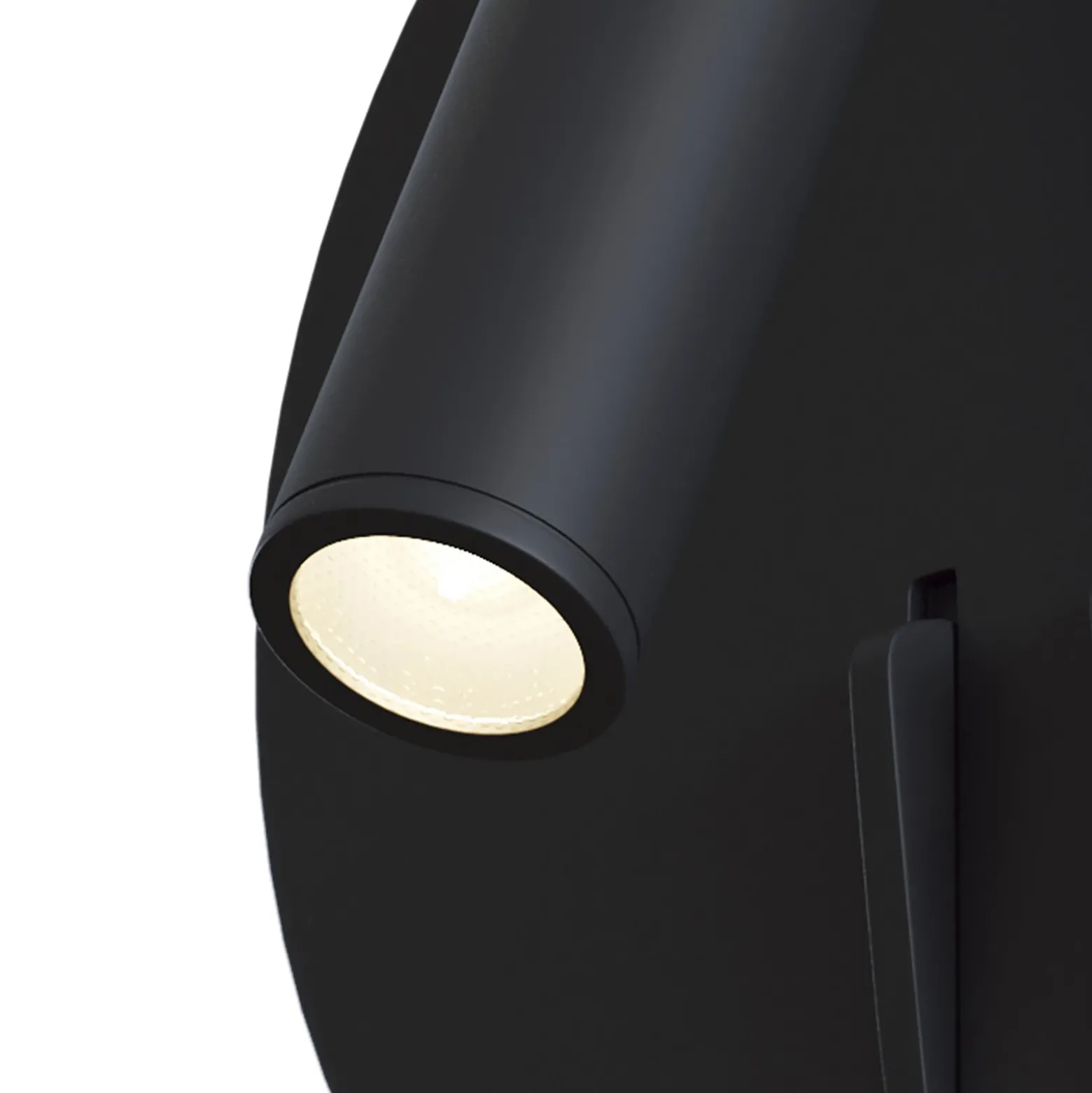 Maytoni los 176 aplique LED 3.000K redondo negro
