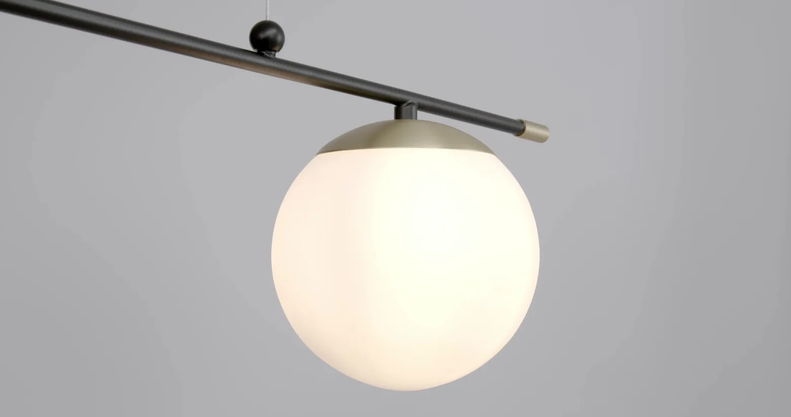 Maytoni Nostalgia lámpara colgante 2 luces vidrio