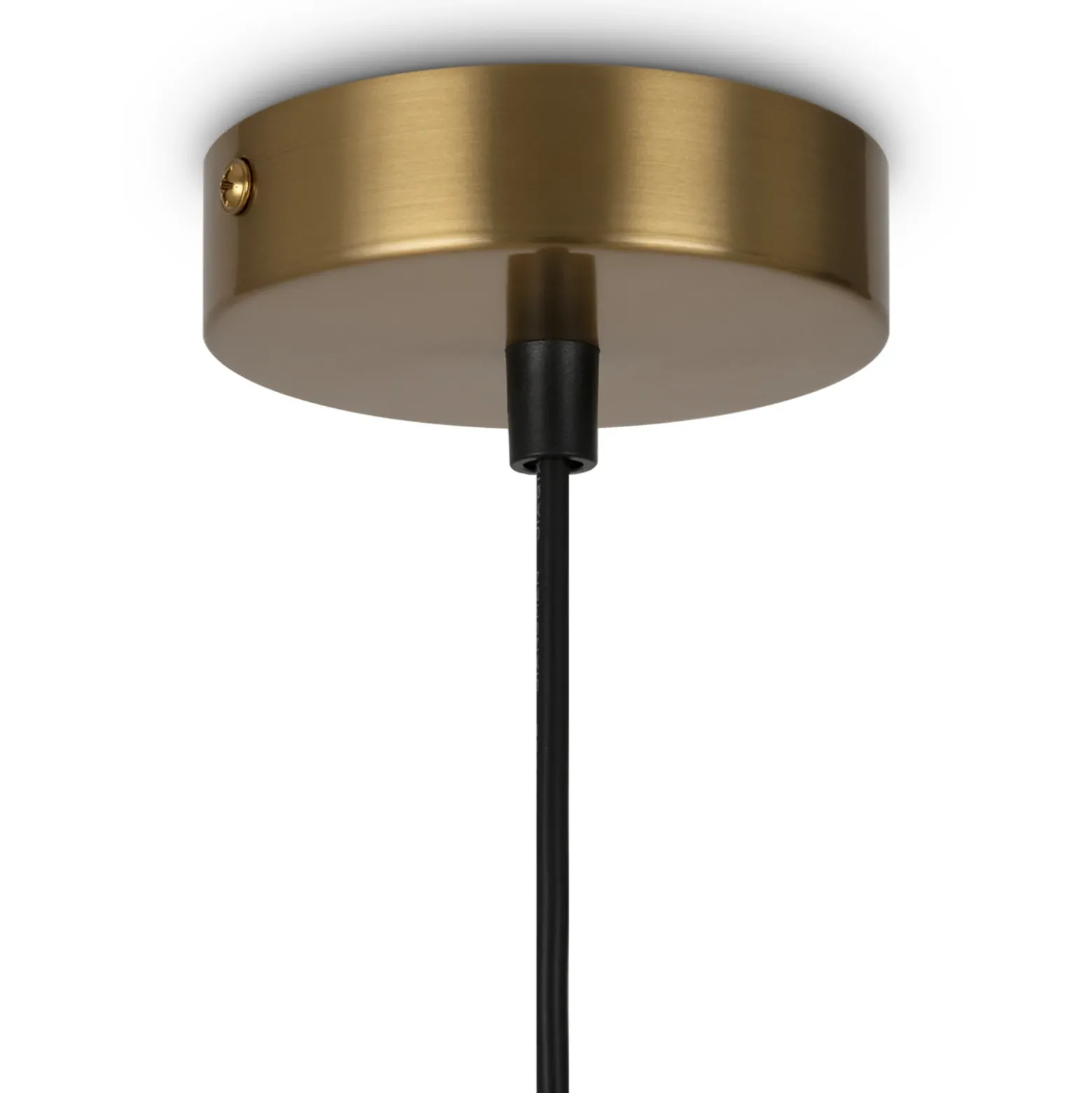 Maytoni Ring colgante 2 luces latón/blanco