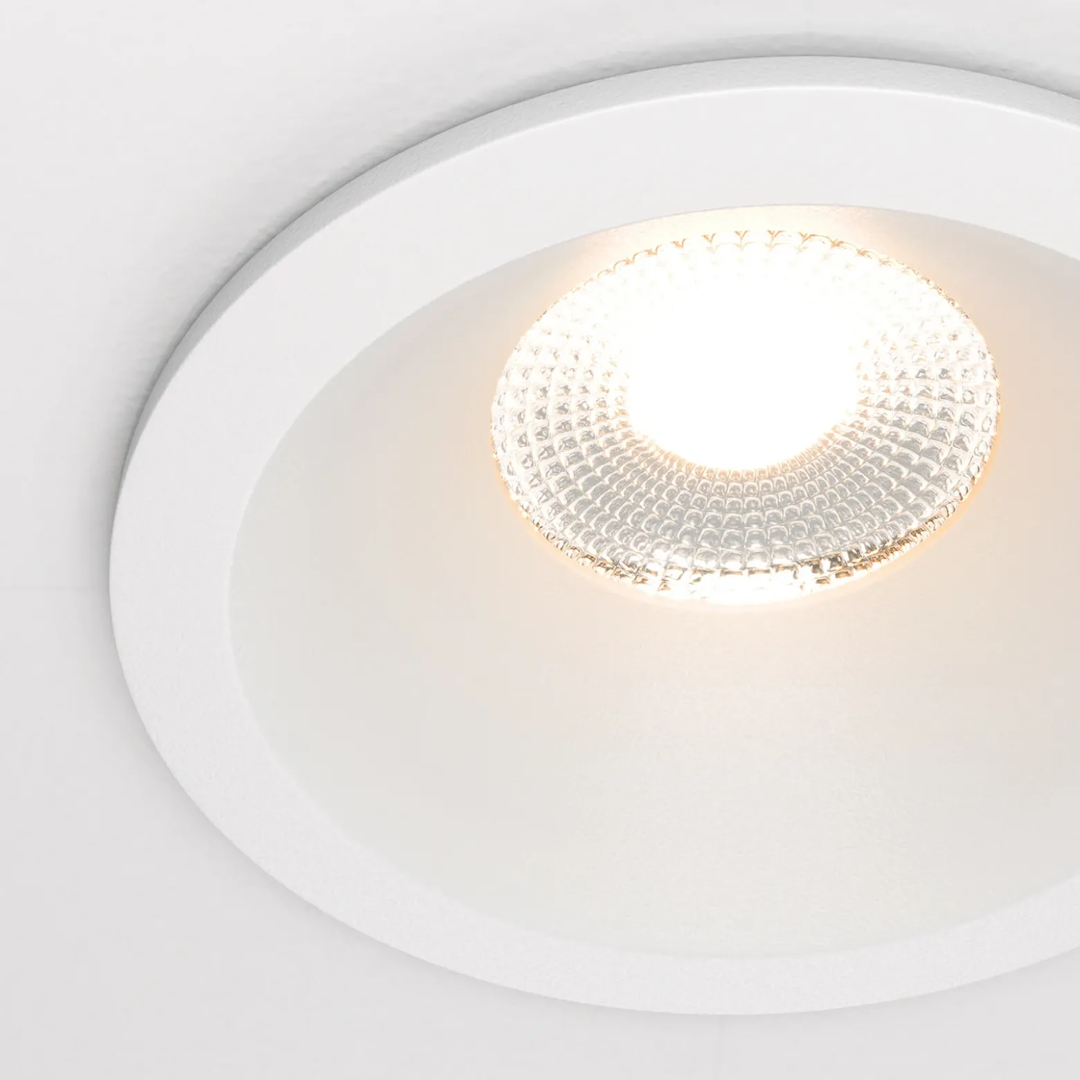 Maytoni Zoom Empotrable LED 930 IP65 triac redondo, blanco
