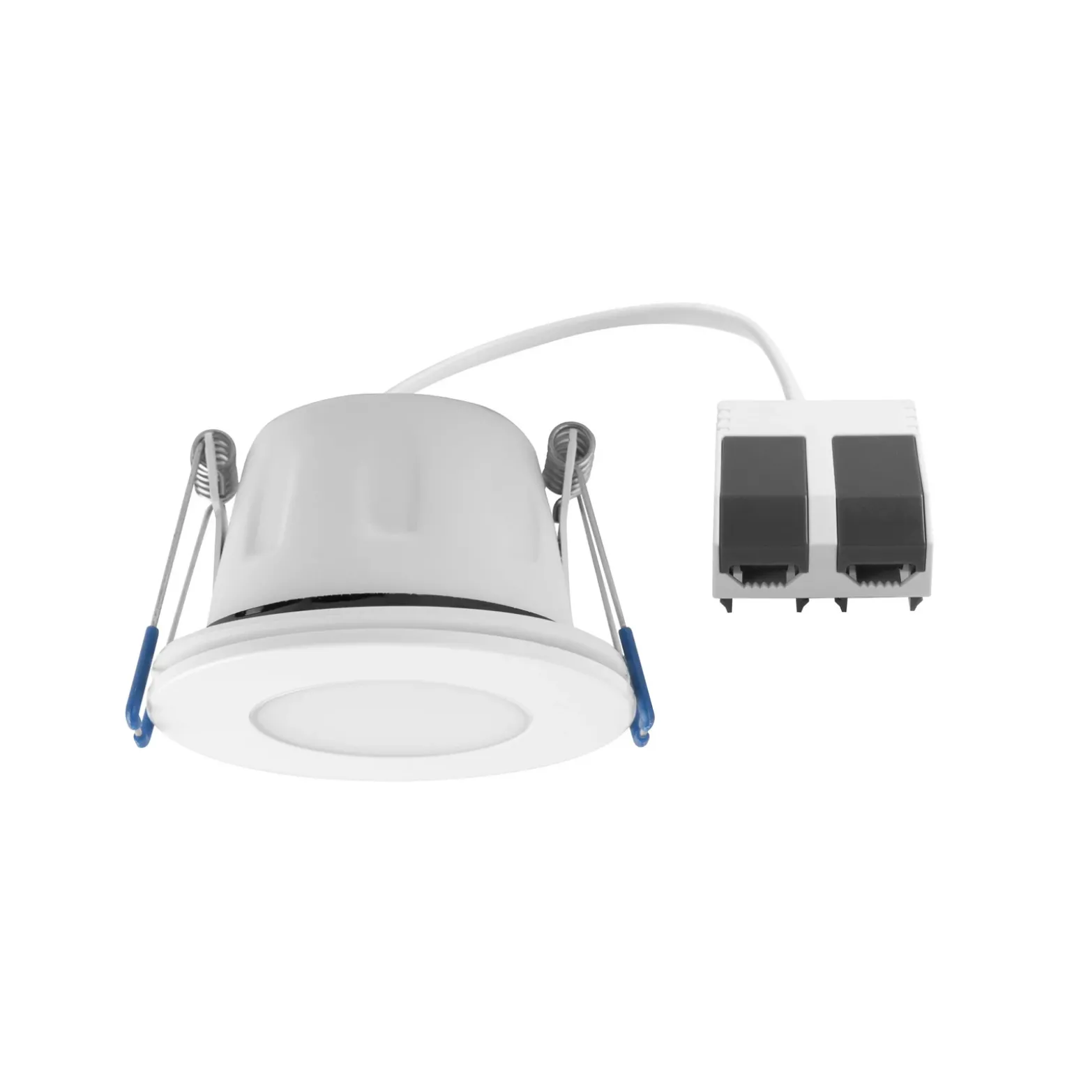 MEGAMAN Foco empotrable LED Tego Slim, paquete de 10, 4.000 K, blanco
