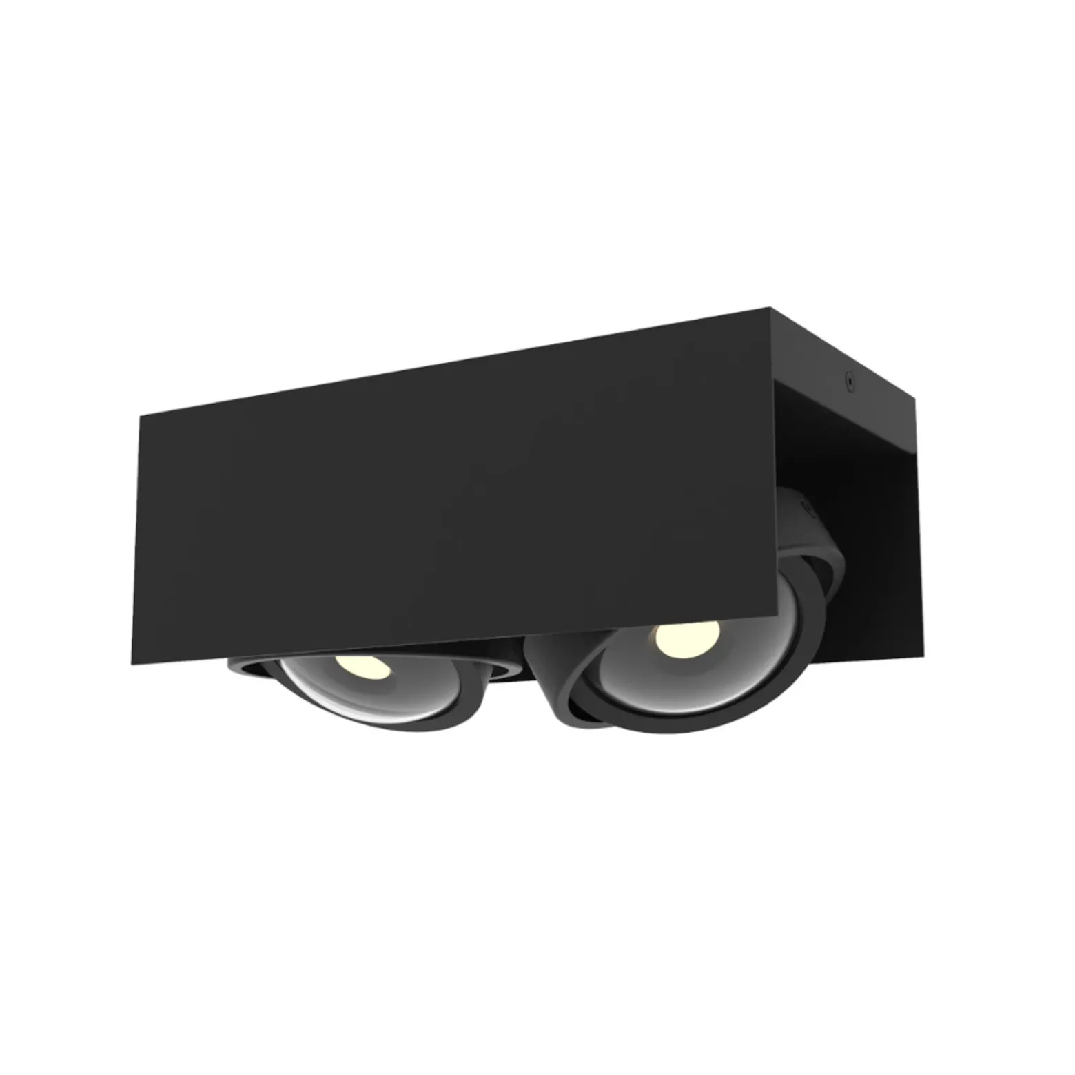 MEGATRON Cardano foco de techo LED 2 luces negro