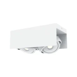 MEGATRON Cardano foco de techo LED 2 luces blanco