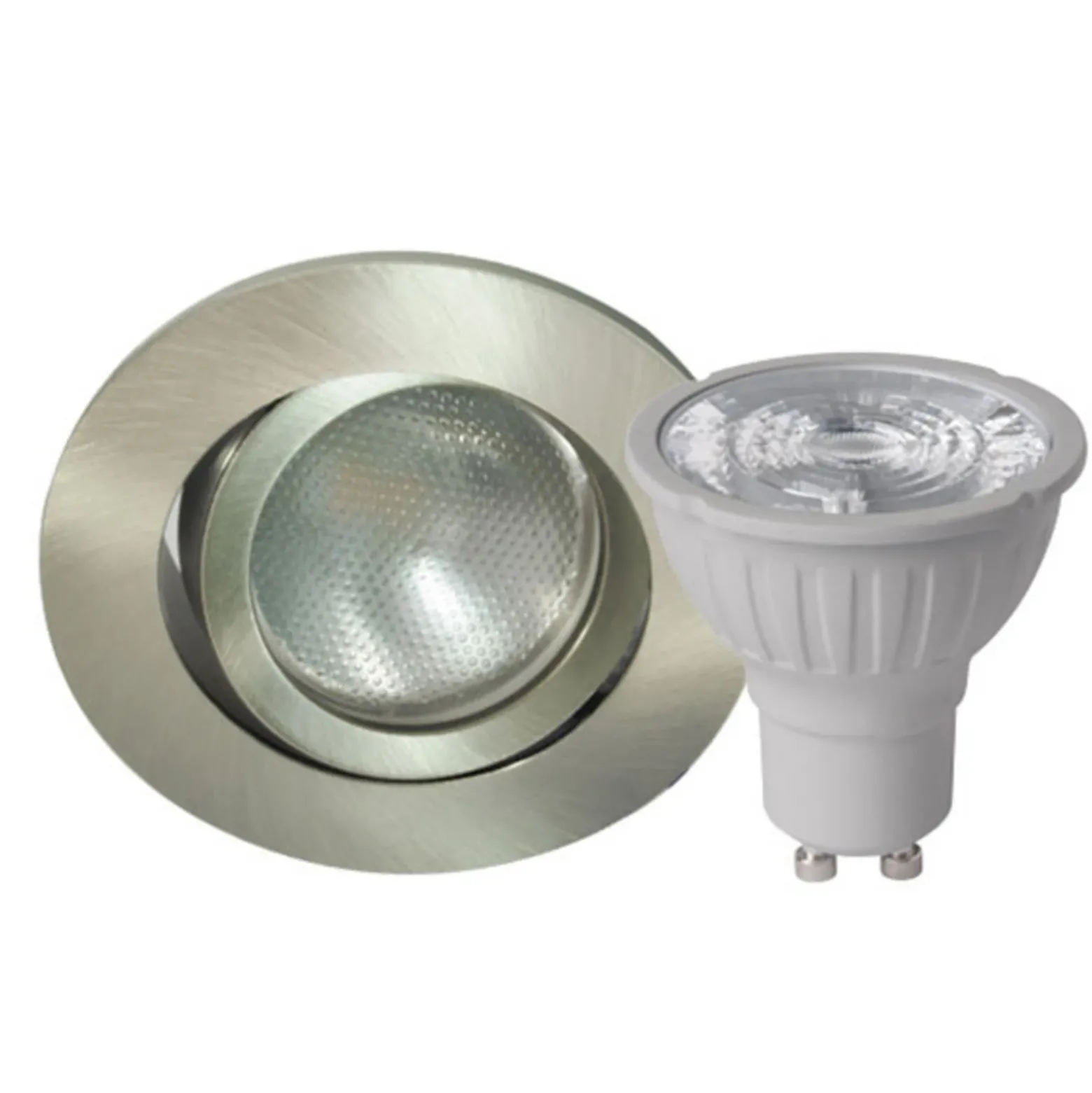 Megatron DecoclicSet foco GU10 5,2W hierro