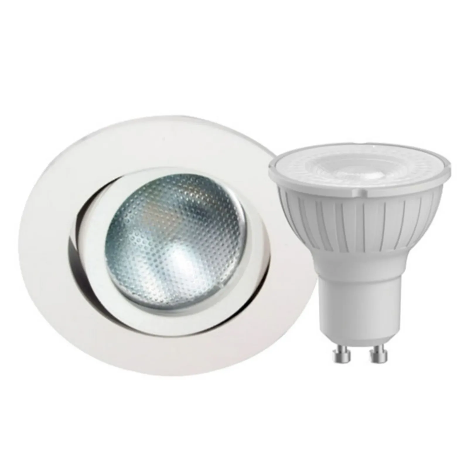 Megatron DecoclicSet foco LED GU10 5W blanco