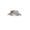MEGATRON Foco empotrable LED Planex Powerlens, 4,8 W, níquel
