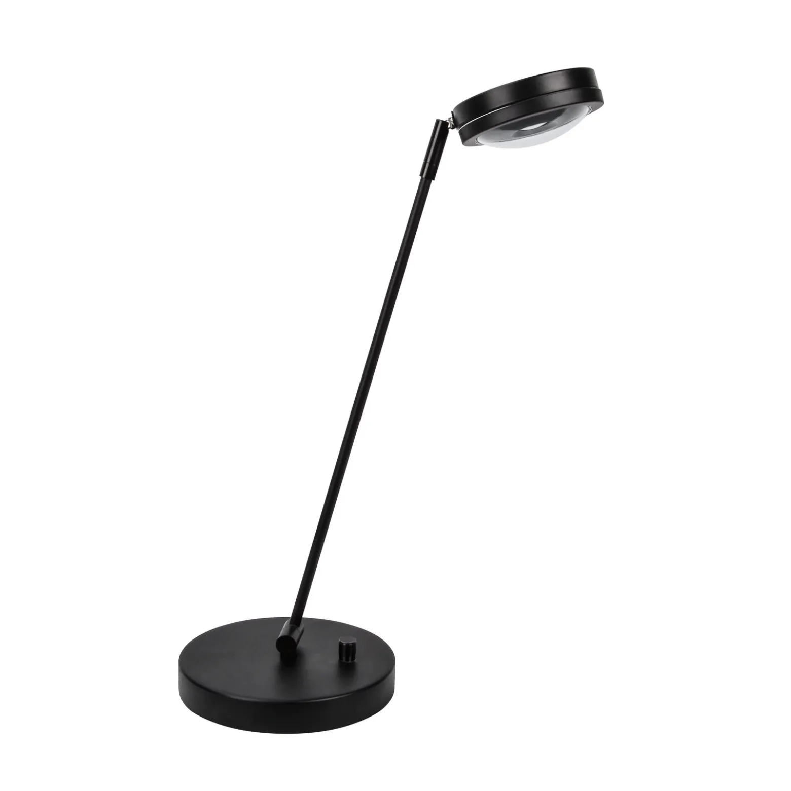 Megatron Ottica Lámpara de mesa LED con atenuador, negra