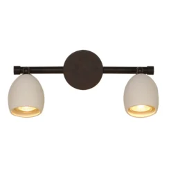 Menzel Provence mate lámpara de pared 2 luces