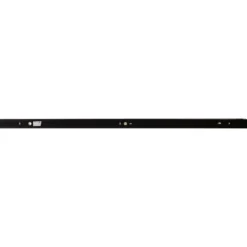 Mera aplique de pared LED, ancho 120cm, negro, 4000K