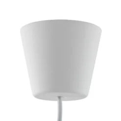 Mila lámpara colgante, Ø 35 cm, blanco, tela, unicornios, E27