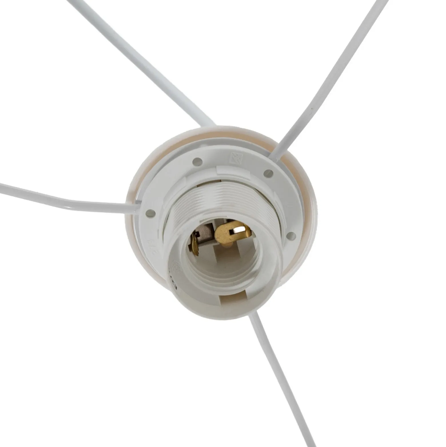 Mila lámpara colgante, Ø 35 cm, blanco, tela, unicornios, E27