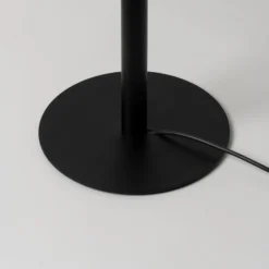 Milan Peak Lane Lámpara de pie LED negra 130 cm