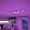 Müller Licht tintón Plafón LED Ciso, RGB, CCT, negro