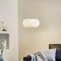 Moderna lámpara colgante Optica de 35 cm