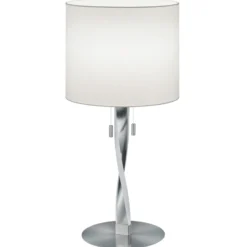 Moderna lámpara de mesa Nandor con LED adicionales