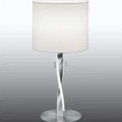 Moderna lámpara de mesa Nandor con LED adicionales