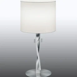 Moderna lámpara de mesa Nandor con LED adicionales