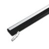 ModuLite F Lámpara LED bajo mueble, negra, 90 cm, 4.000 K aluminio